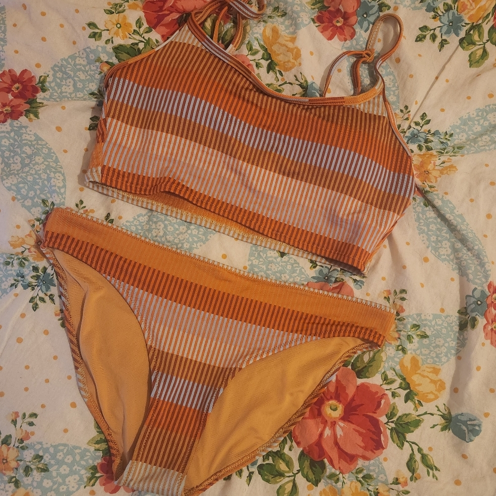 Aerie Large Jacquard Bikini